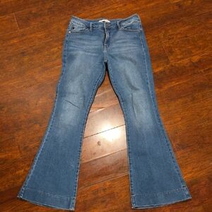 KanCan Medium Blue Flare Jeans